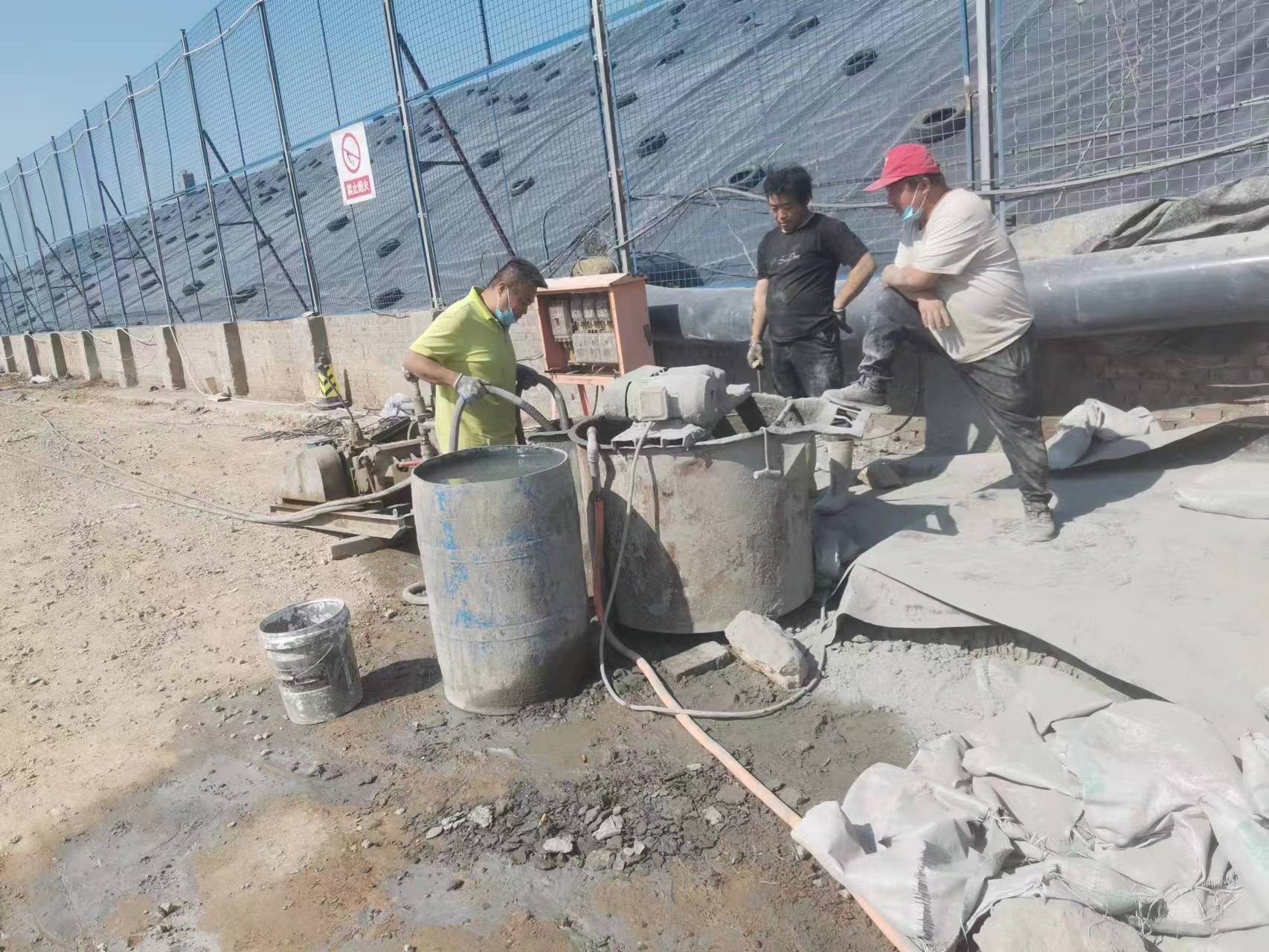 渭城袖阀管注浆